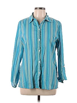 Auditions 3/4 Sleeve Button-Down Shirt (view 1)