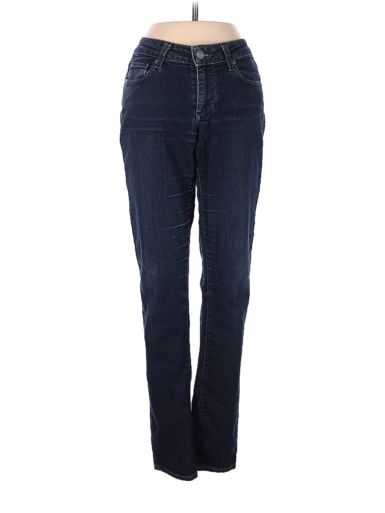 Paige Solid Blue Jeans 27 Waist - 79% off | thredUP