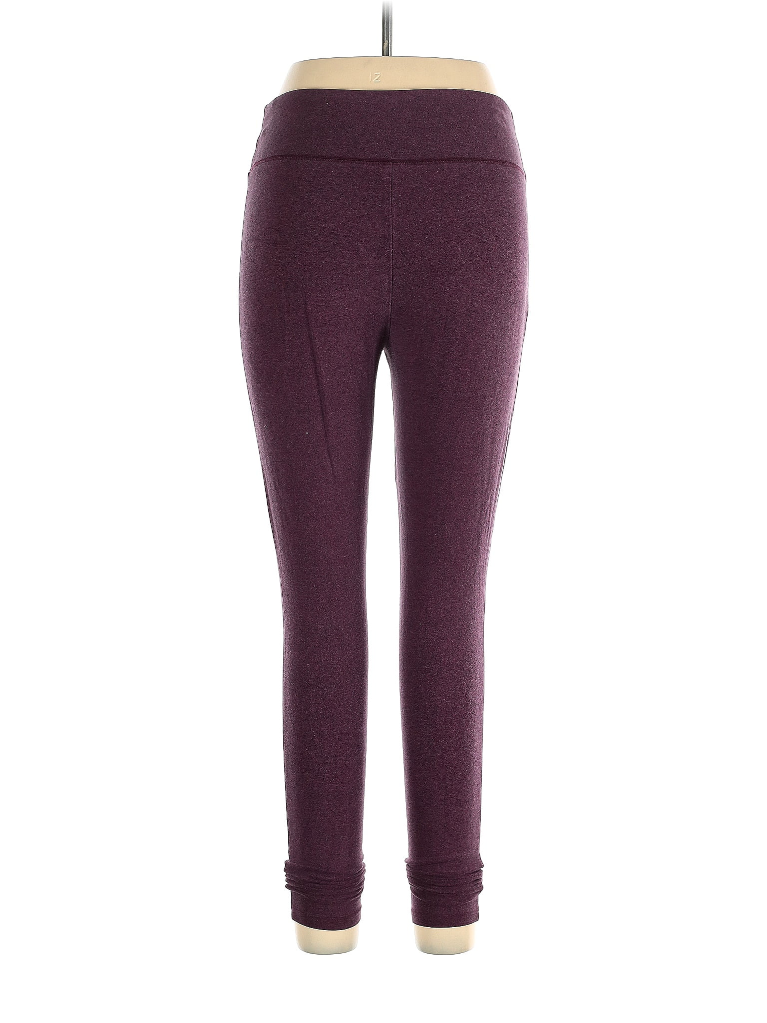 Mossimo Supply Co. Burgundy Leggings Size L - 23% off