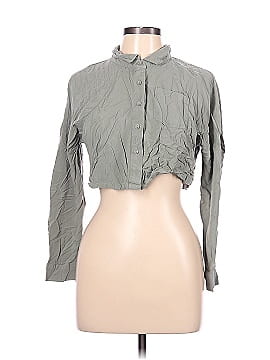 Ci Sono Long Sleeve Button-Down Shirt (view 1)