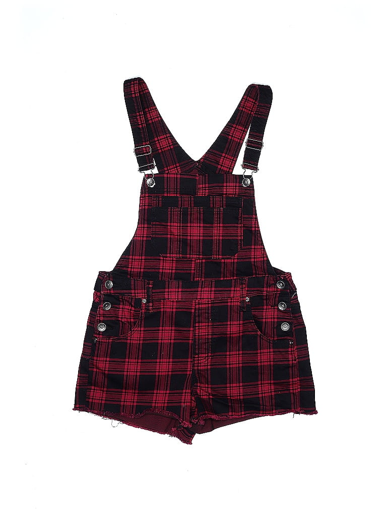 Assorted Brands Red Overall Shorts Size S - 36% off | thredUP