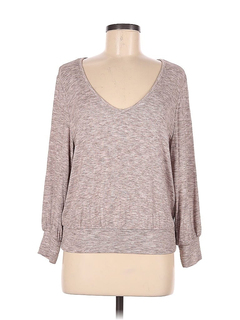 Gentle Fawn Gray Pullover Sweater Size M - photo 1