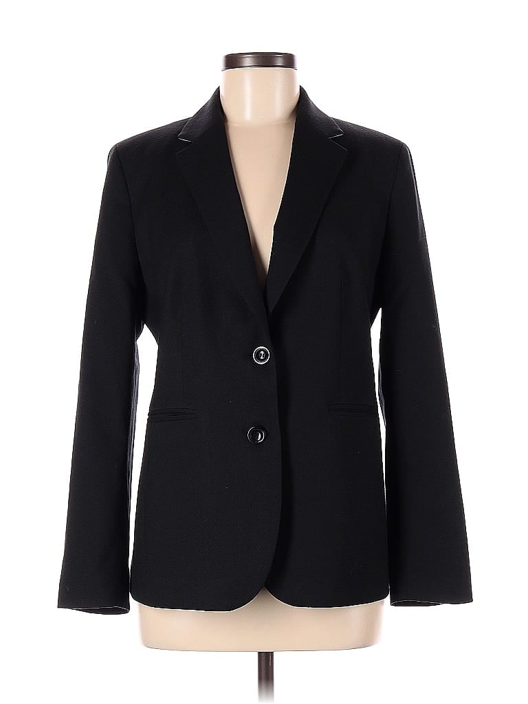 Talbots Solid Black Wool Blazer Size 8 76 Off Thredup 7997