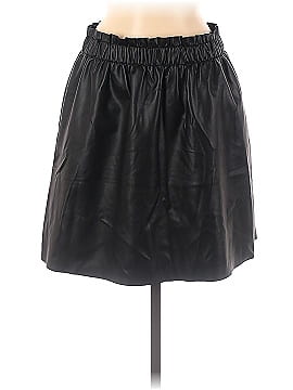 Vila Faux Leather Skirt (view 1)