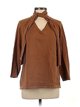 Anne Klein Long Sleeve Top (view 1)