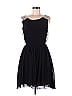 Way-in Solid Black Cocktail Dress Size 11 - photo 1