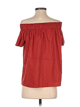 Eva Mendes by New York & Company Short Sleeve Blouse (view 2)