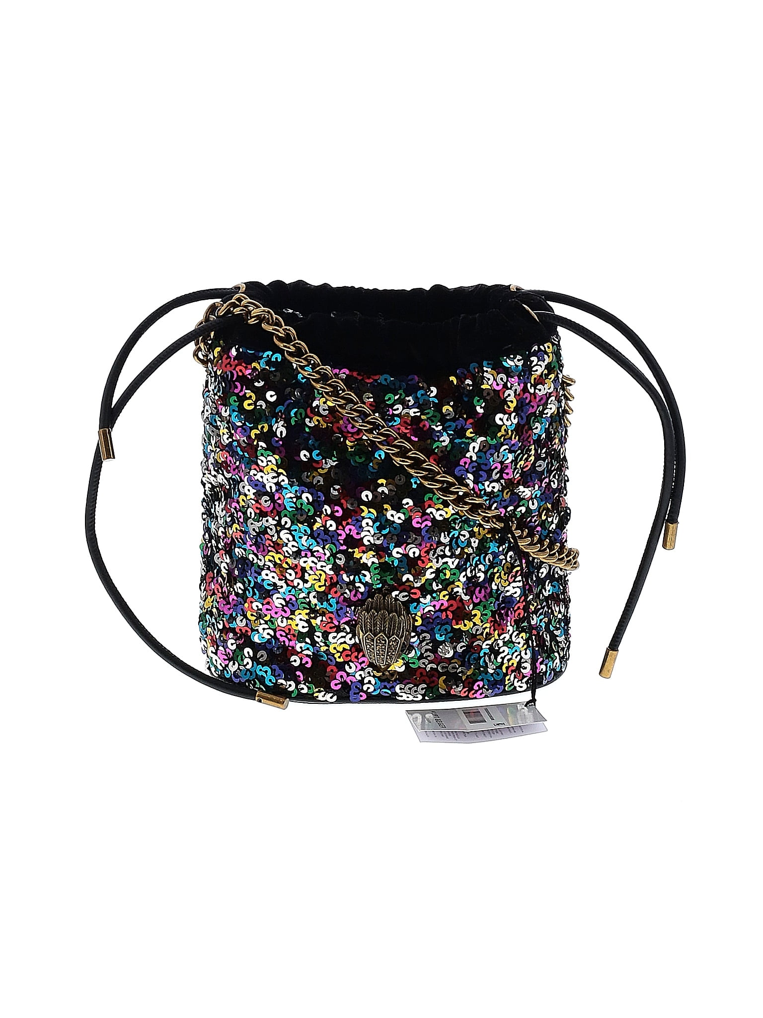 Geiger Reno Reversible Bucket Kurt Geiger London 100% Polyester Multi Color Black Bucket Bag One Size ...