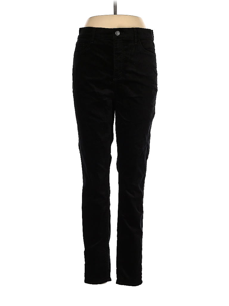 Ann Taylor LOFT Solid Black Velour Pants Size 10 - 71% off | thredUP