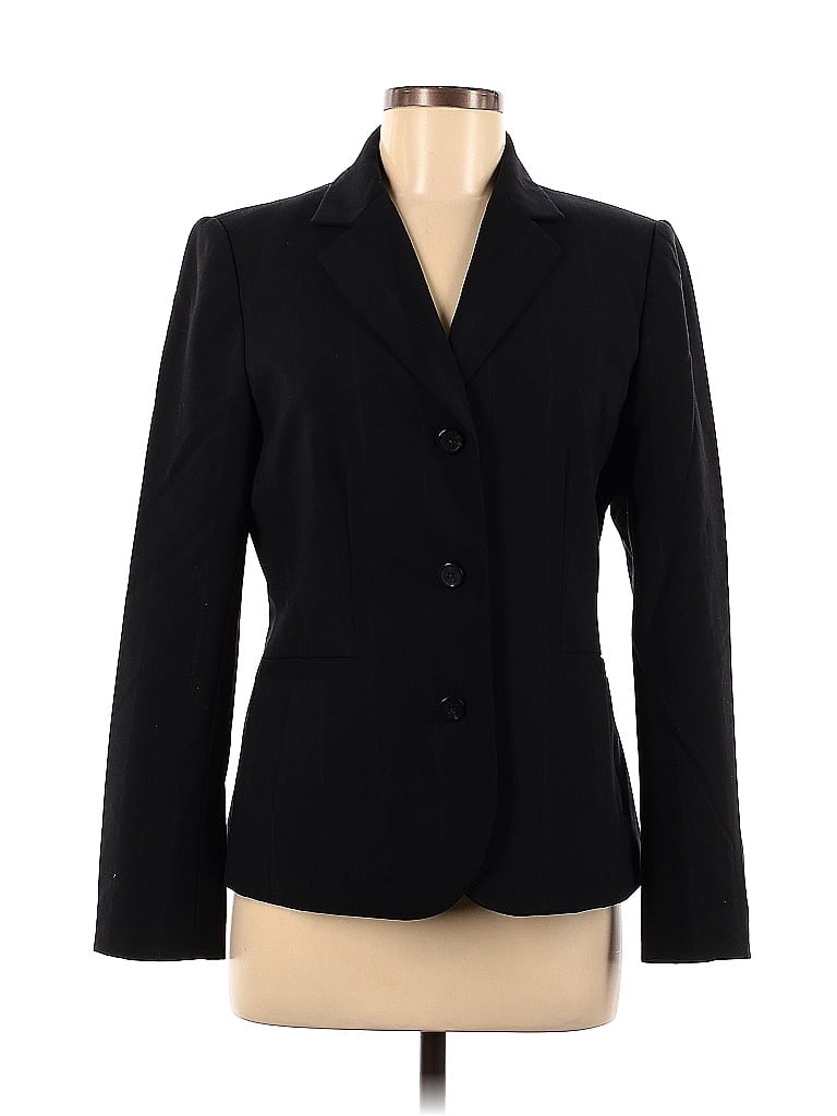 Calvin Klein Solid Black Blazer Size 6 - 74% off | thredUP