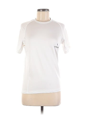 Polo by Ralph Lauren Solid White Ivory Active T-Shirt Size M - 78