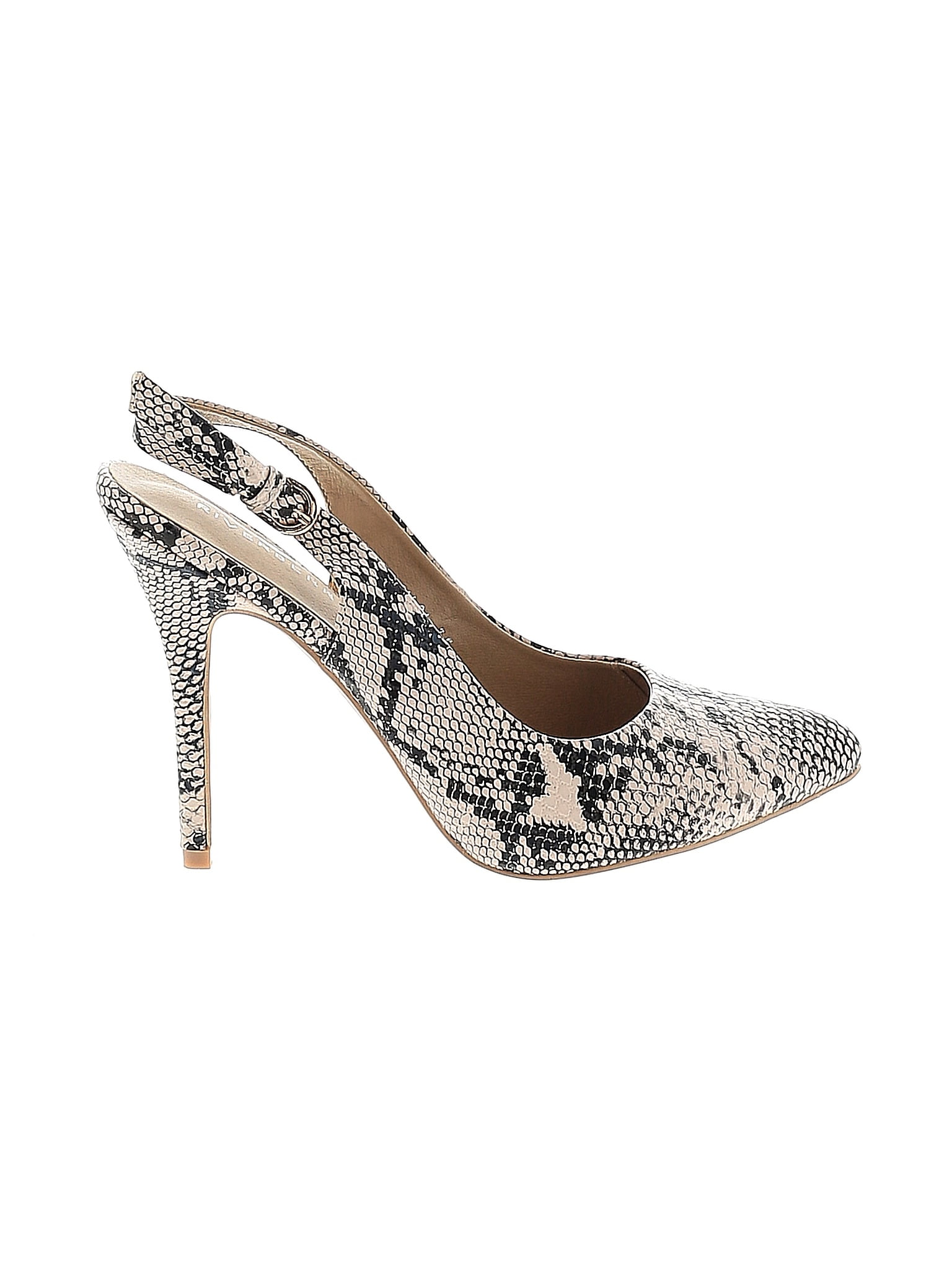 Riverberry Snake Print Multi Color Gray Heels Size 6 - 53% off