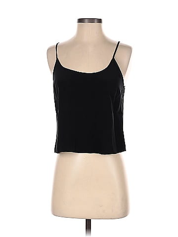 Black Parker Sleeveless Bustier Top