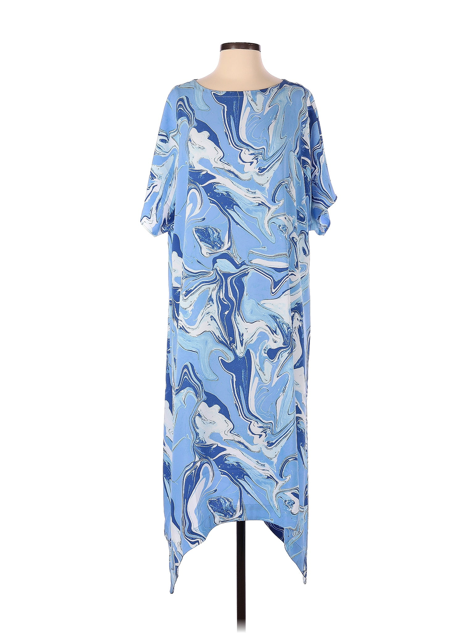 Chico's Blue Casual Dress Size Sm (0) 78 off thredUP