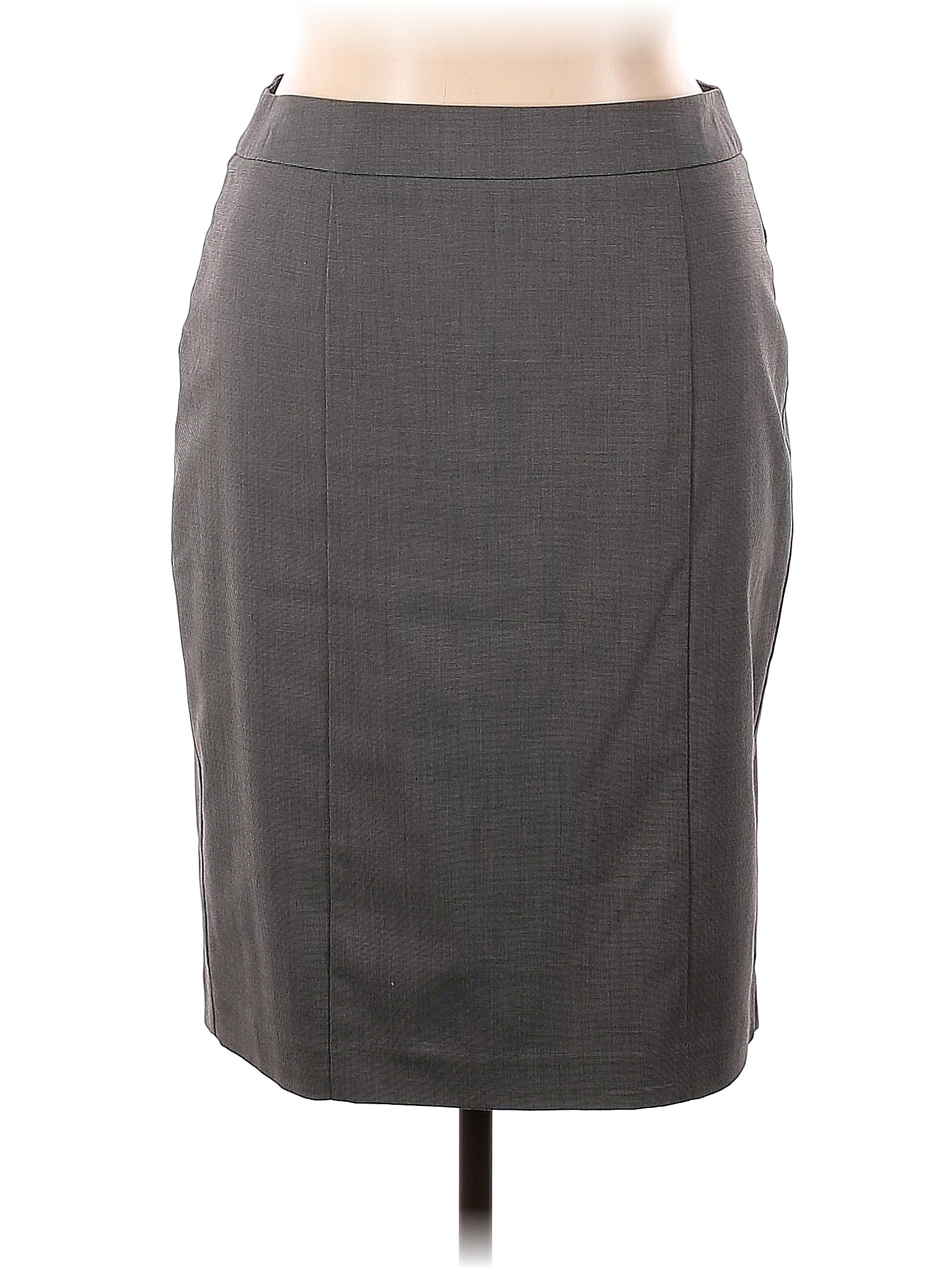 Ann Taylor Factory Gray Casual Skirt Size 14 - 37% off | thredUP