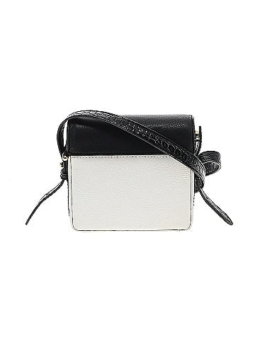 Isaac Mizrahi New York Solid White Crossbody Bag One Size 68