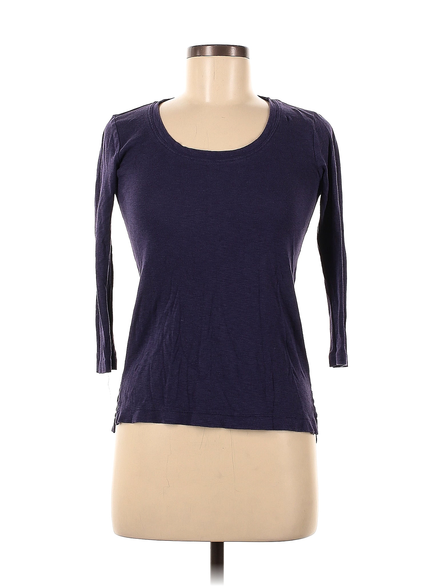 Cynthia Rowley TJX Purple 3/4 Sleeve T-Shirt Size S - 48% off | thredUP