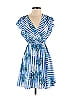 Monteau Tropical Blue Casual Dress Size S - photo 1