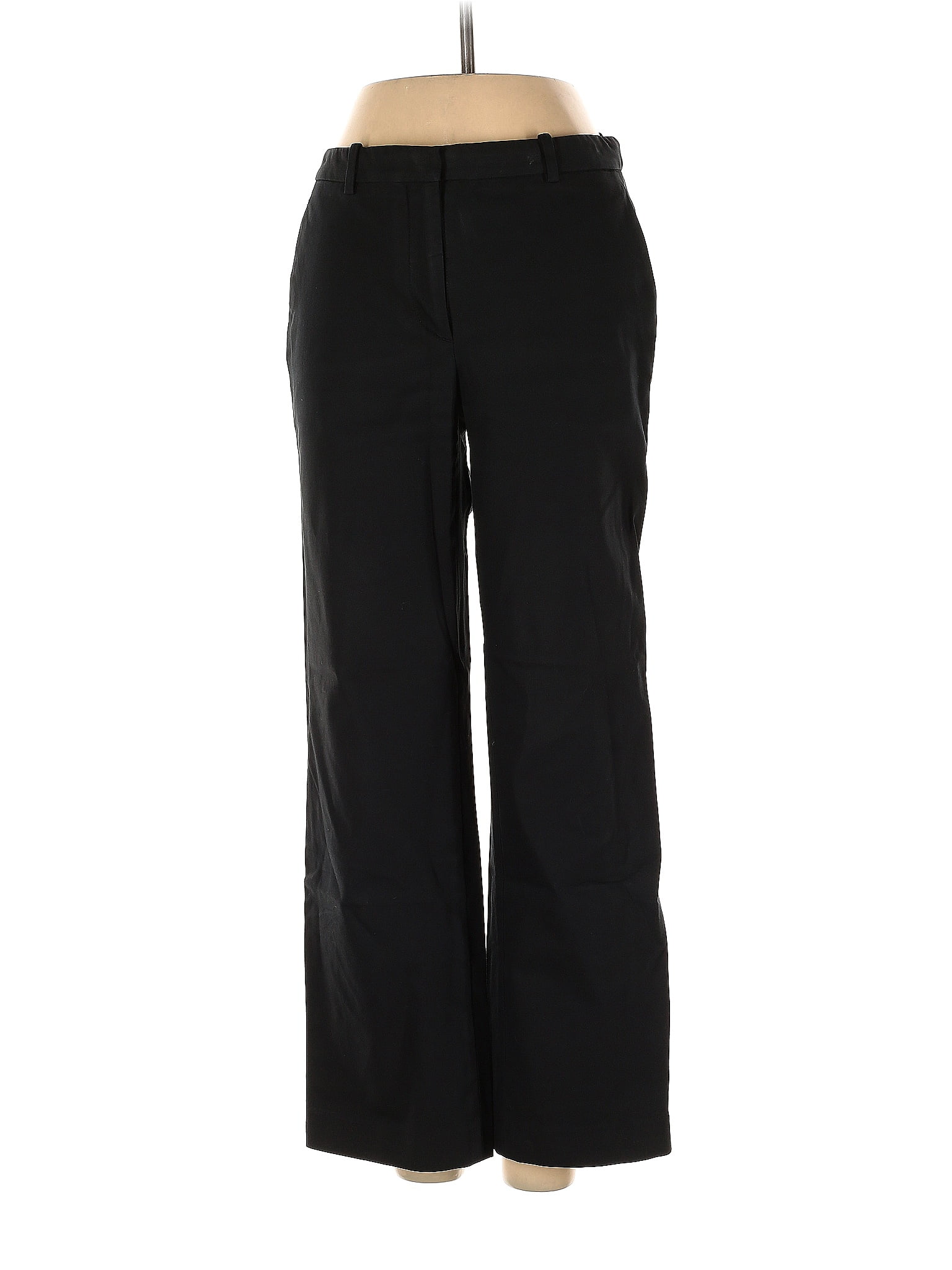 Theory Solid Black Dress Pants Size 4 - 83% off | thredUP