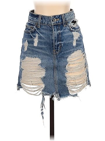 Carmar Denim Skirt (view 1)