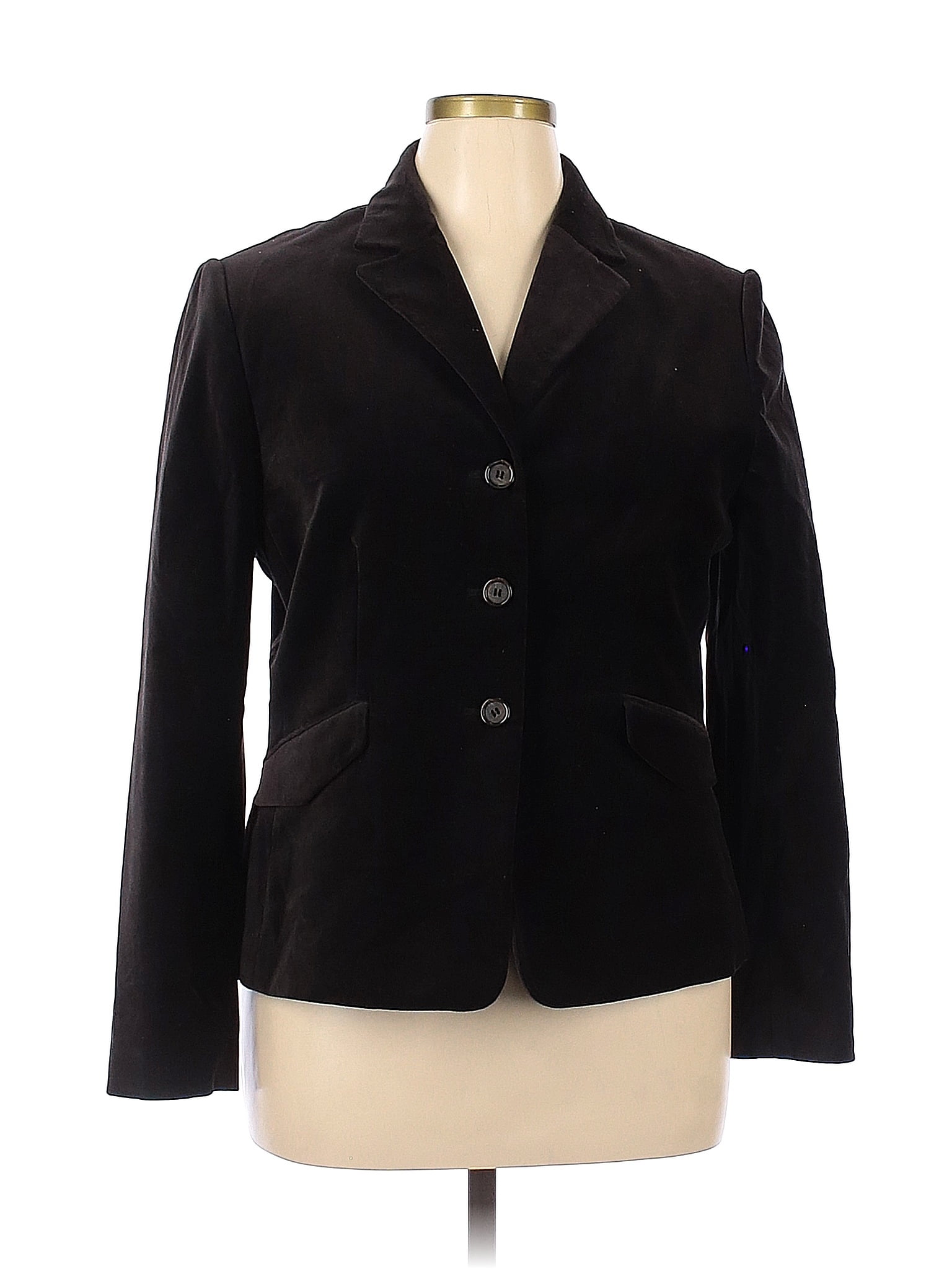 Alex Marie Solid Black Blazer Size 16 - 71% off | thredUP