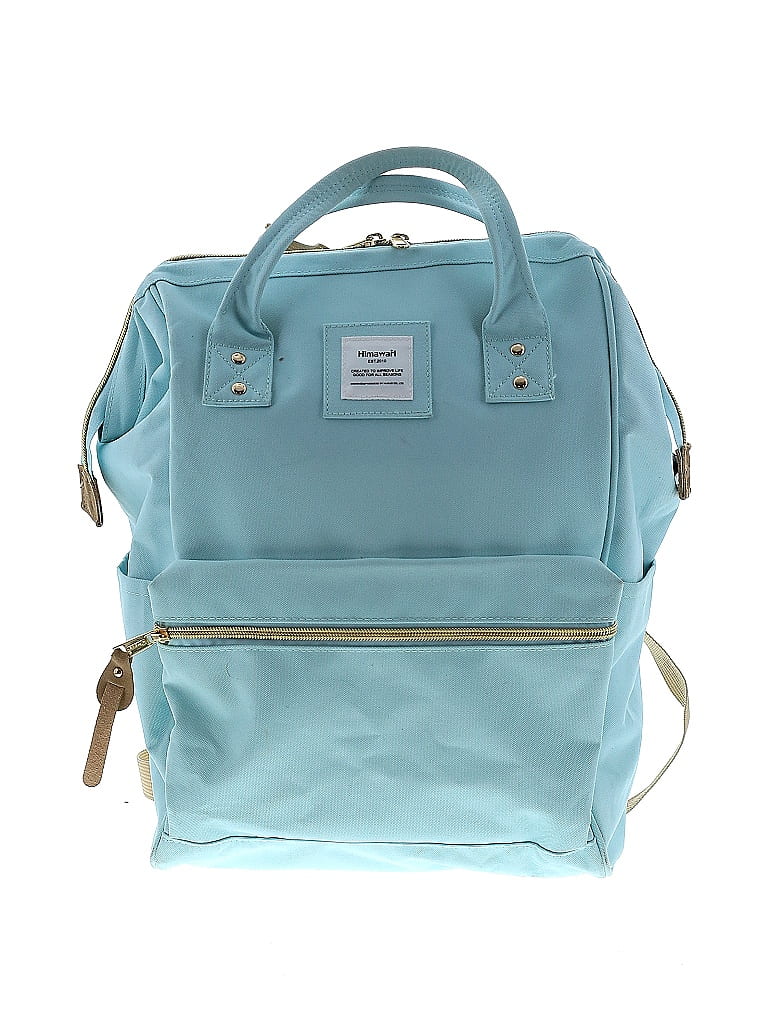 Himawari Solid Blue Backpack One Size 34 off thredUP