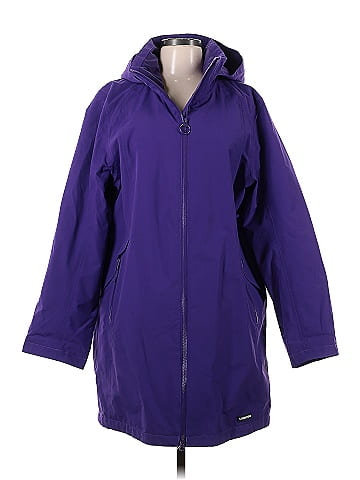 Lands end 2024 purple coat