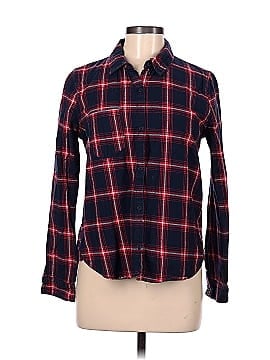 Honey Punch Long Sleeve Button-Down Shirt (view 1)