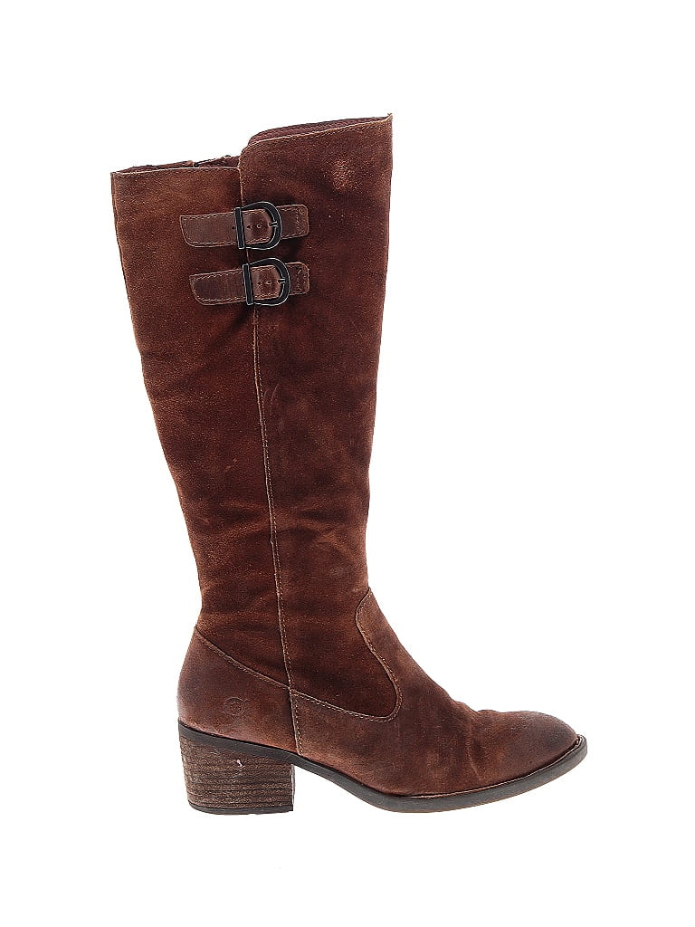 Born Handcrafted Footwear Solid Brown Boots Size 8 - 48% off | thredUP