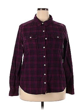 Mossimo Supply Co. Long Sleeve Button-Down Shirt (view 1)