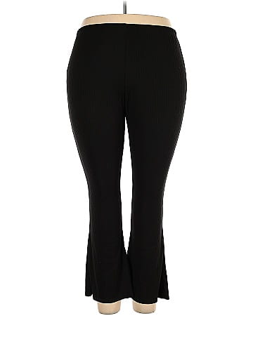 Simply Vera Vera Wang Black Leggings Size 1X (Plus) - 56% off