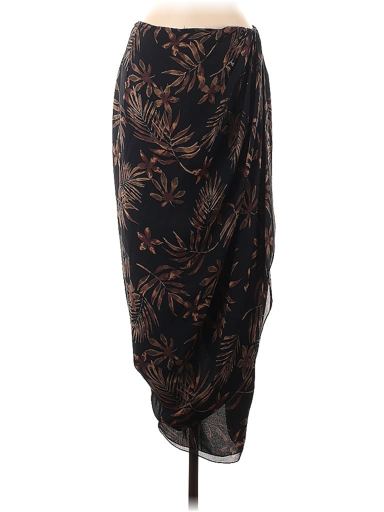 Jupe Longue Noire Coldwater Creek - Taille M - Stretch Et Droite - Occasion Excellent état
