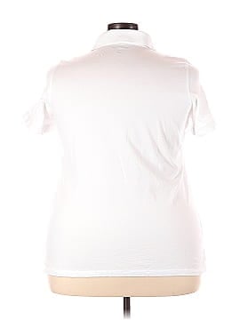 Woman Within Short Sleeve Polo (view 2)