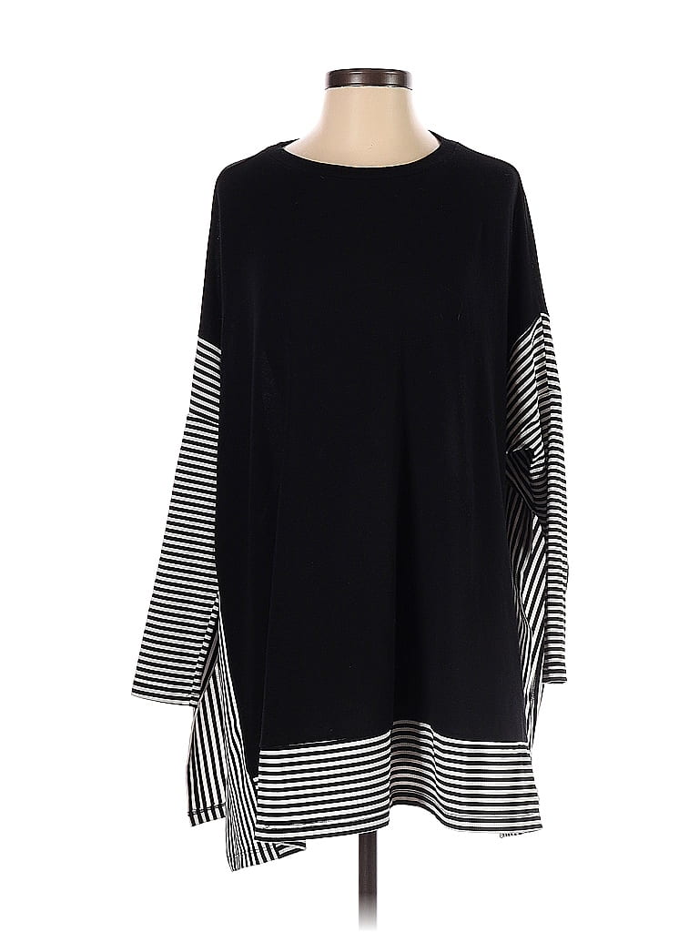 Doe & Rae Black Long Sleeve Top Size S - photo 1