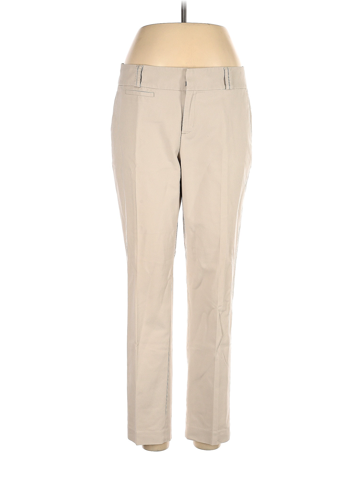 Banana Republic Factory Store Solid Tan Khakis Size 10 75 off thredUP