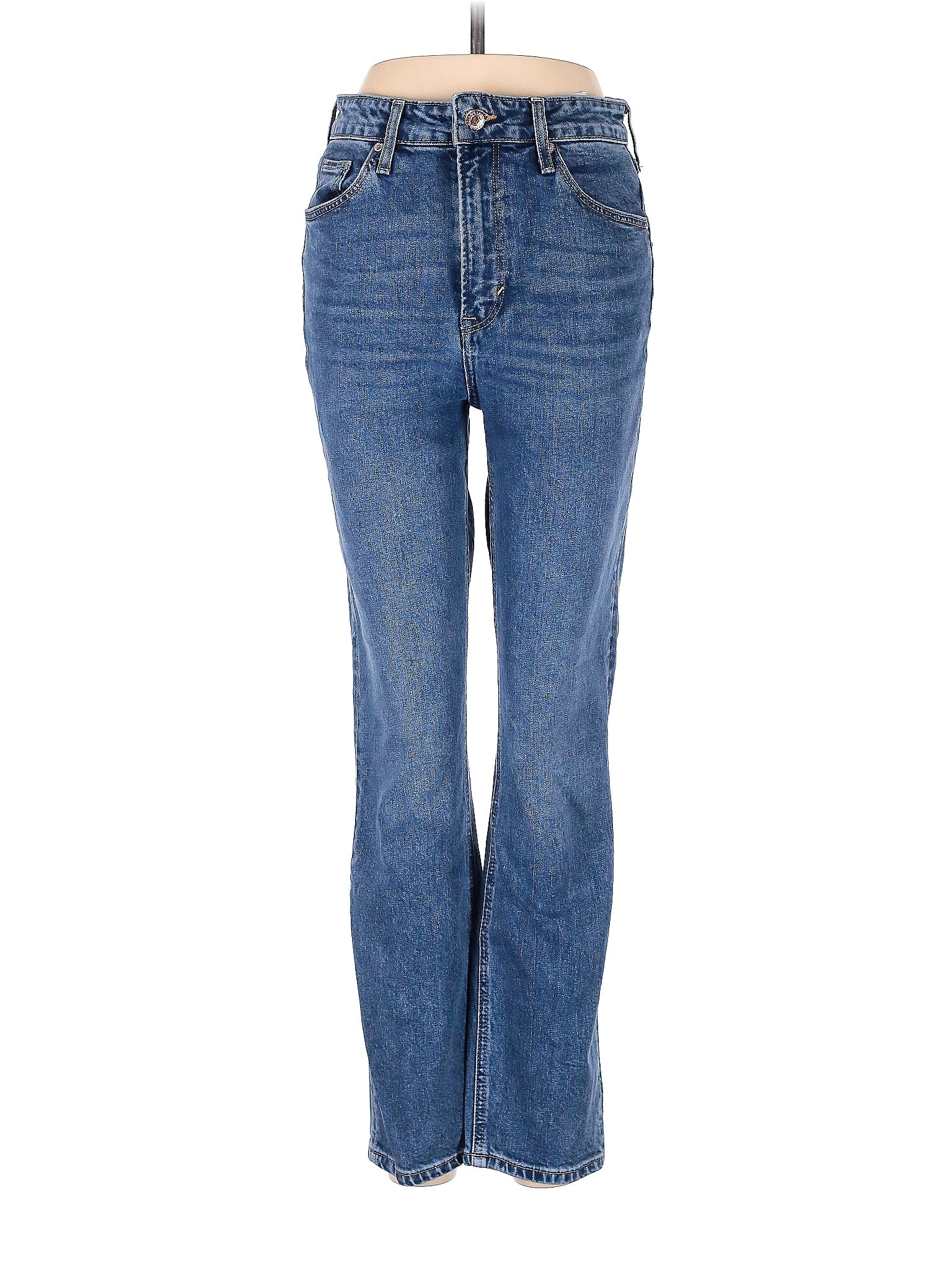 h-m-solid-blue-jeans-size-6-53-off-thredup