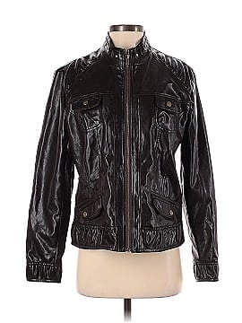 Covington Faux Leather Jacket (view 1)