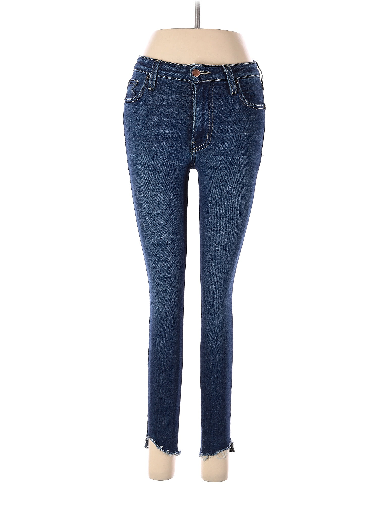 L.T.J. Letters to Juliet Solid Blue Jeans 24 Waist - 74% off | thredUP