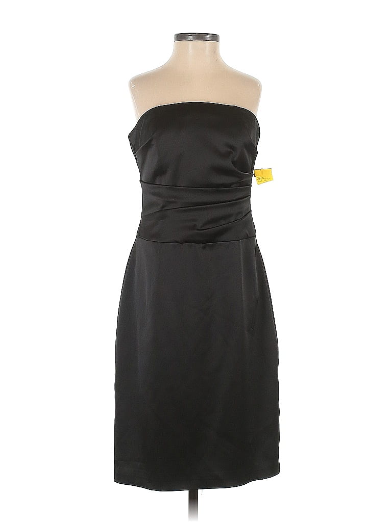 White House Black Market Solid Black Cocktail Dress Size 2 73 off