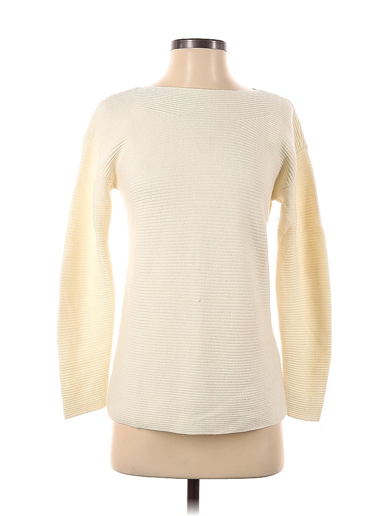 Talbots Color Block Solid Ivory Pullover Sweater Size XS - 76% off ...