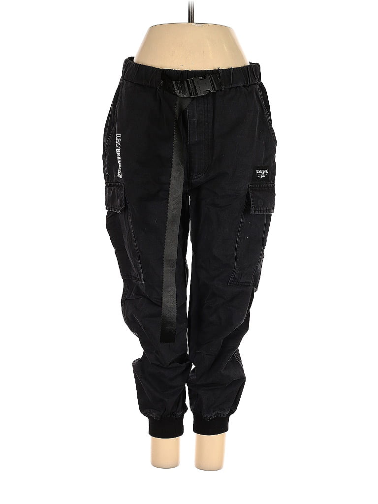 LF The Brand 100 Cotton Solid Black Cargo Pants Size S 65 off thredUP