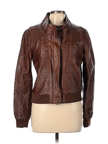Members Only Faux Leather Jacket (view 1)