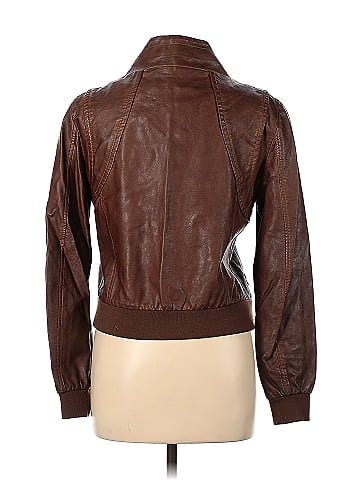 Members Only Faux Leather Jacket (view 2)
