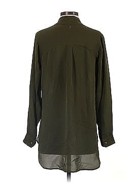 Marie Oliver Long Sleeve Silk Top (view 2)