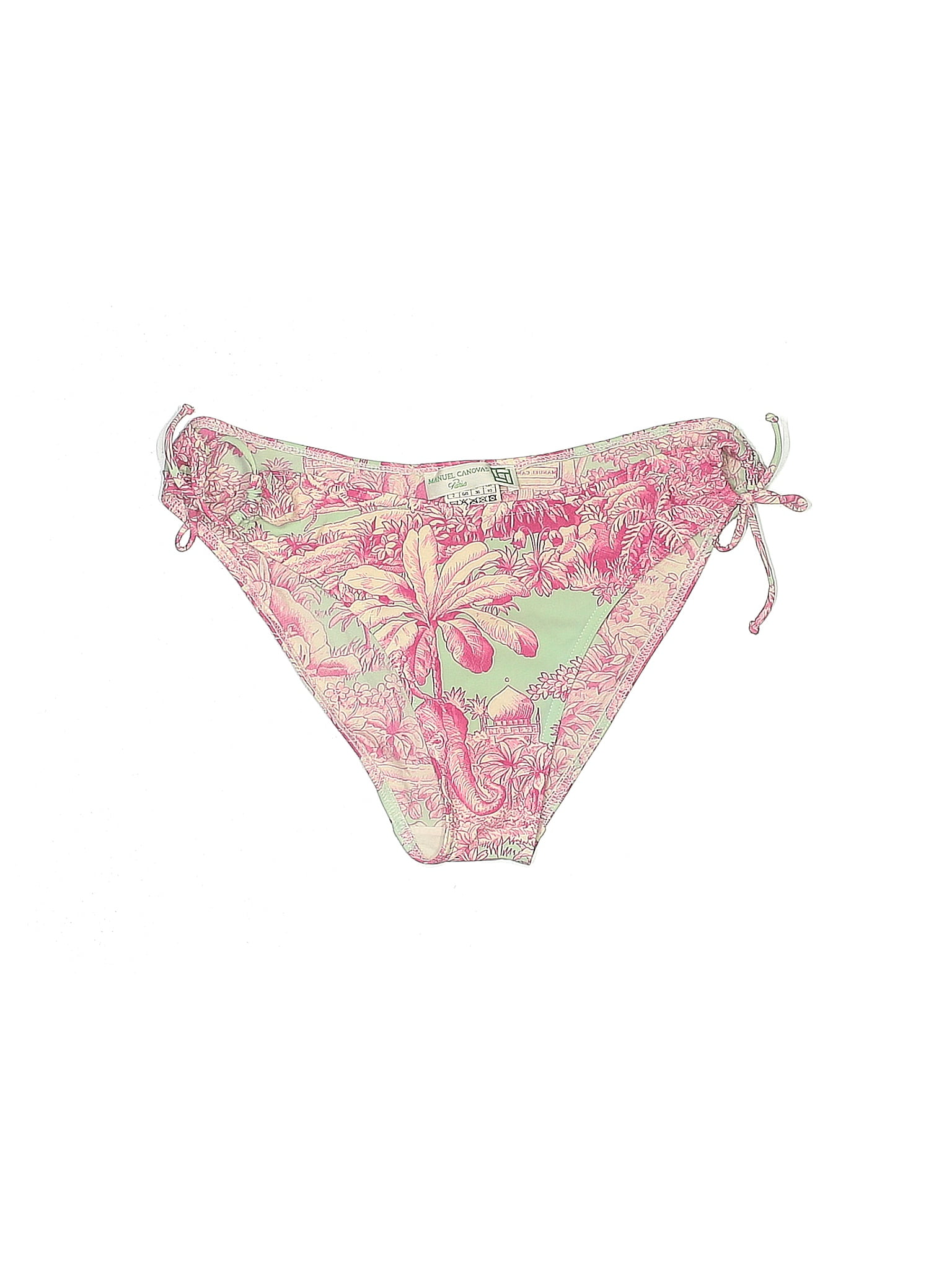 Manuel Canovas Floral Pink Swimsuit Bottoms Size 6 - 8 - 55% off | thredUP