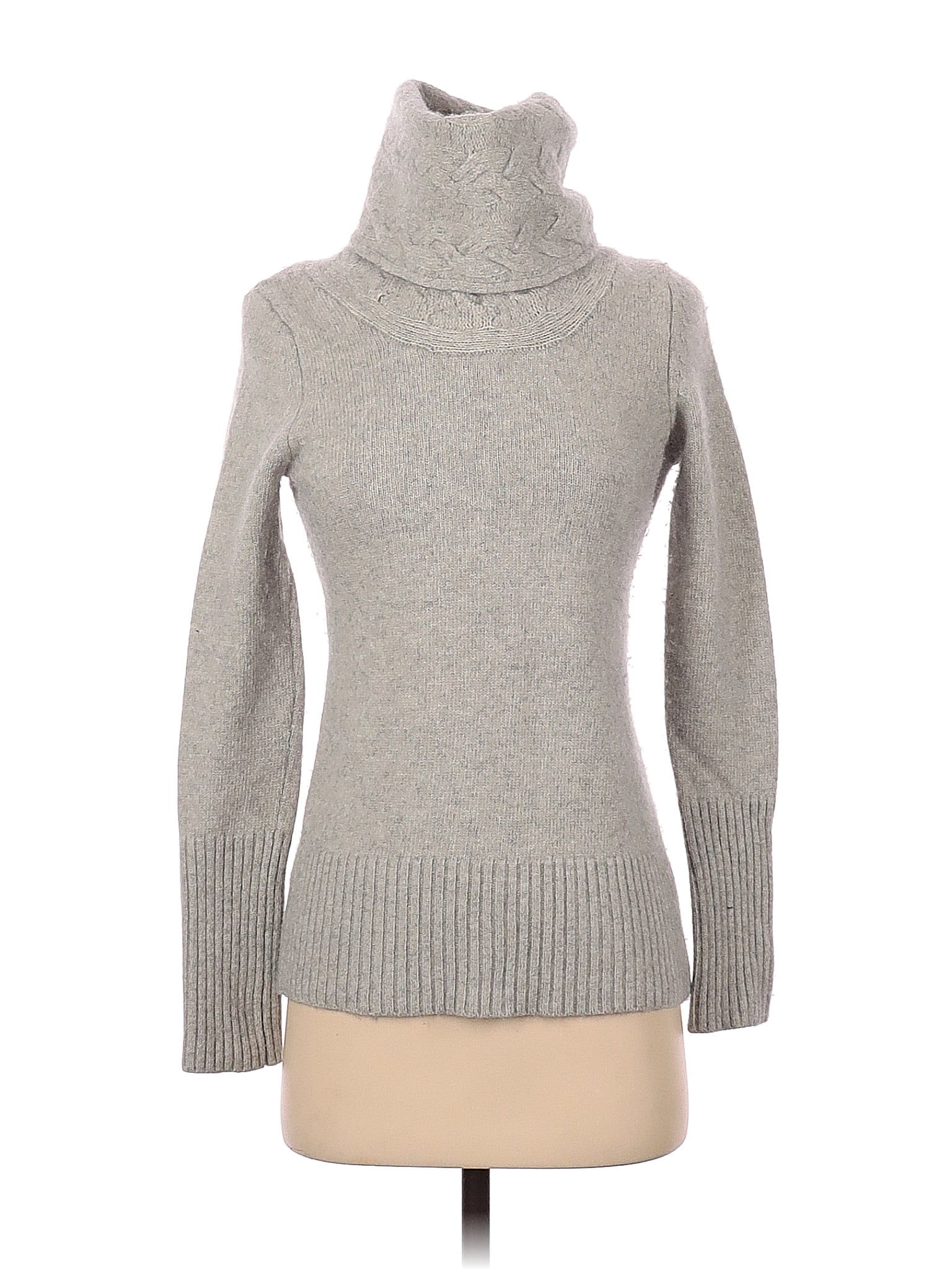 Banana Republic Marled Gray Turtleneck Sweater Size S - 70% off | thredUP