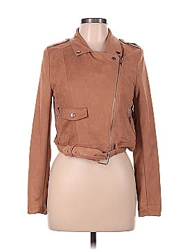 Missguided Leather Jacket (view 1)