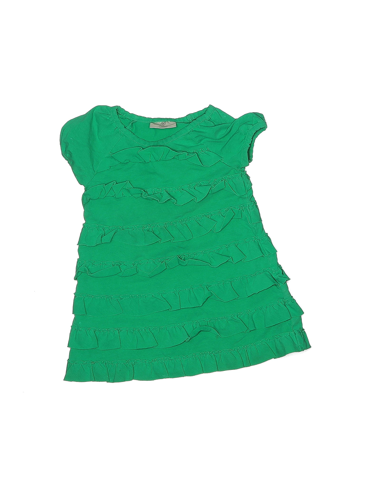 Hanna Andersson Solid Green Dress Size 80 (CM) - 43% off | thredUP