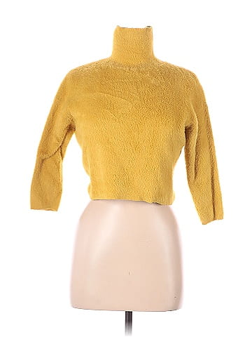 Zara yellow turtleneck store