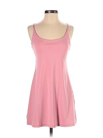 iuga Solid Pink Casual Dress Size XS - 47% off